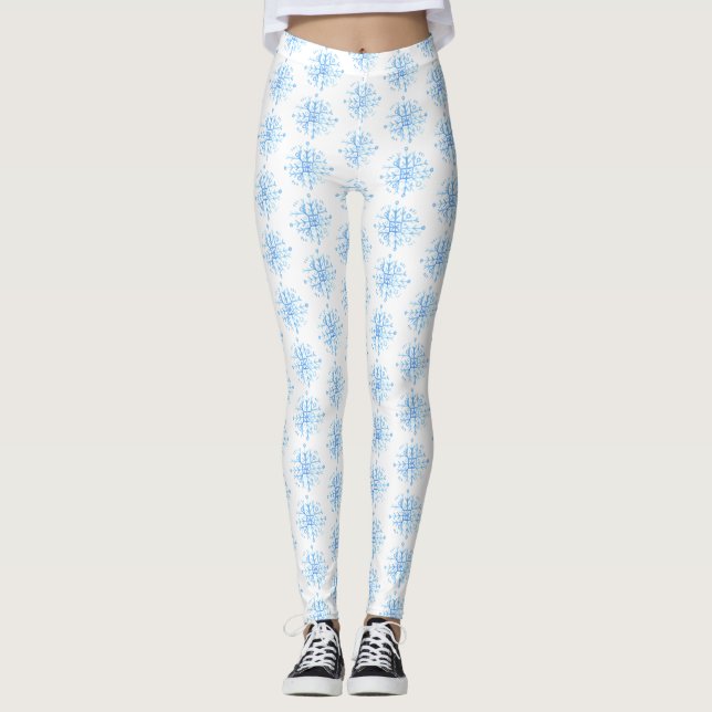Snöflinga Leggings (Framsida)