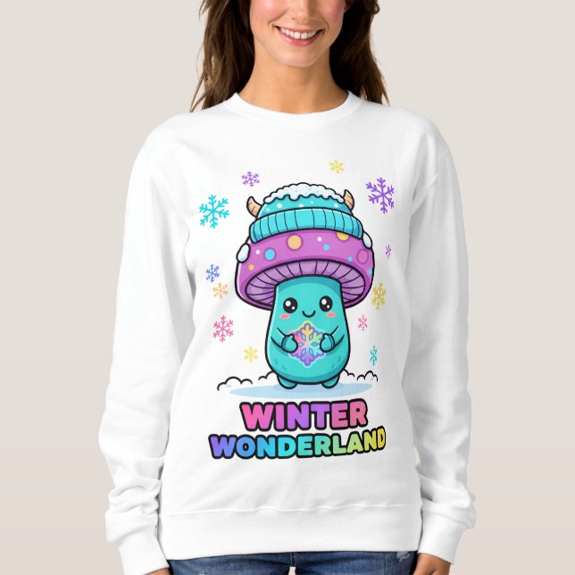 Snöflinga Monster T-shirt (Framsida)