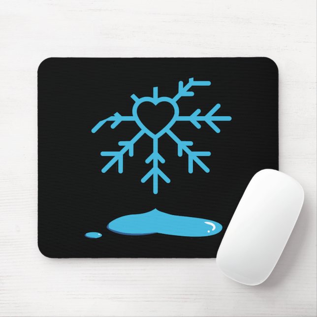 snöflinga musmatta (Med mus)