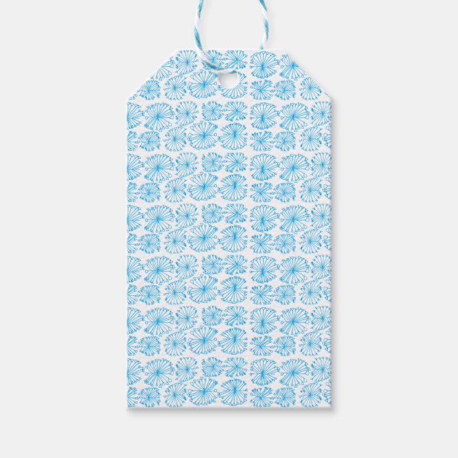 Snöflinga presentpapper presentetikett (Framsidan)