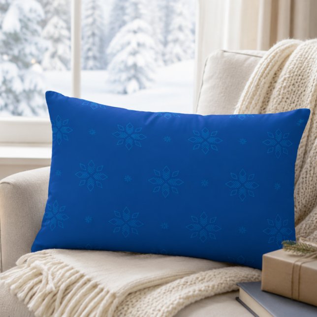 Snöflinga Prydnadskudde (Skapare uppladdad)