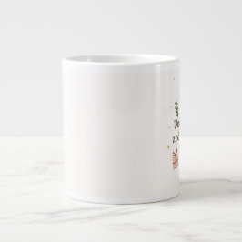 Snöflinga Själ | Unik, Lugn och Vacker Detalj Jumbo Mugg
