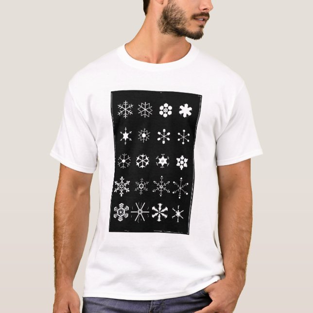 Snöflinga T-Shirt (Framsida)