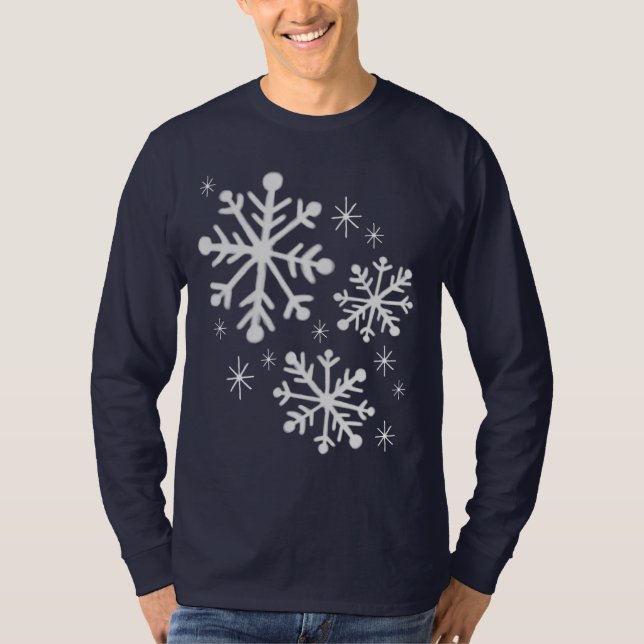 Snöflinga T-Shirt (Framsida)