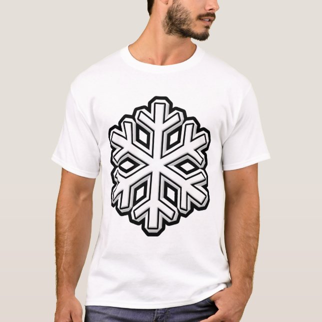 Snöflinga T Shirt (Framsida)