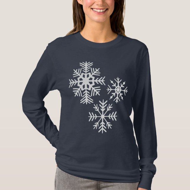 Snöflinga T-Shirt (Framsida)