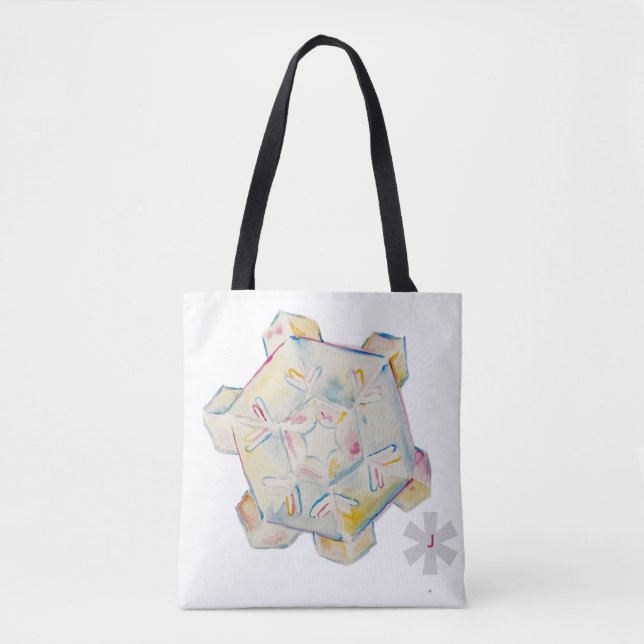 Snöflinga Totebag  Tygkasse (Framsida)