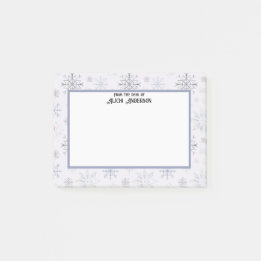 Snöflingans Roligt Vattenfärg från klibbiga dekan Post-it Block