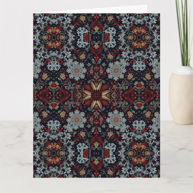 Snöflingas Enchanting Symfoni Kort (Framsida)