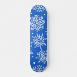 Snöflingemönster Mini Skateboard Bräda 18,5 Cm