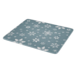 Snöflingemönster, Vita Snöflingor, Snö, Grå