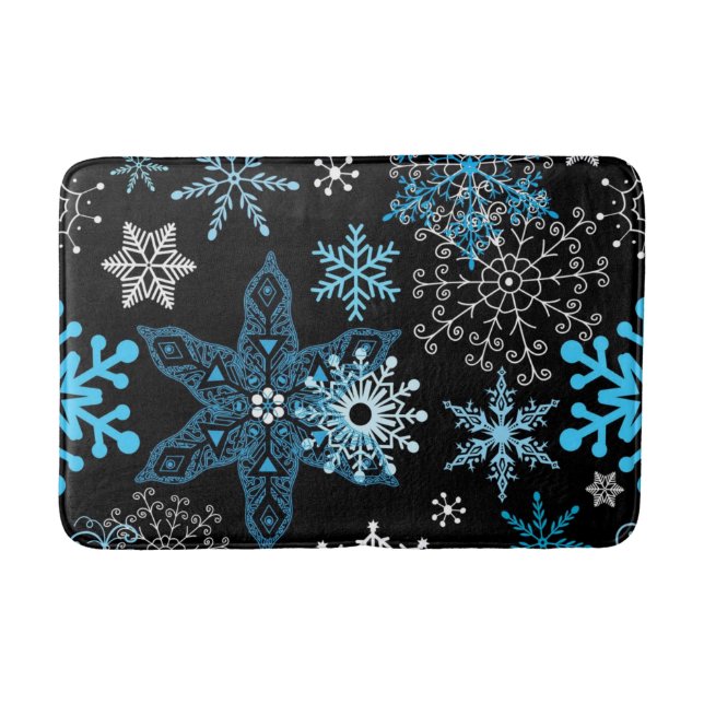 Snöflingesmönster	 Badrumsmatta (Framsidan)