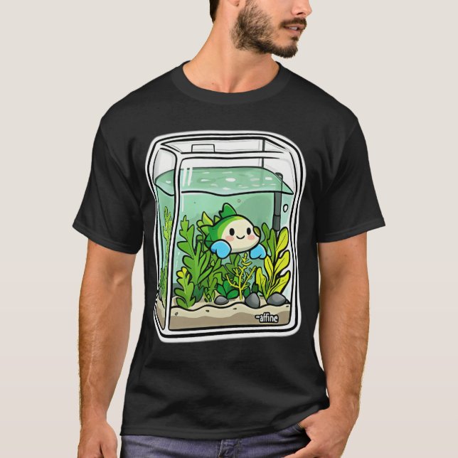 Snöflingklownfisk teckning t shirt (Framsida)