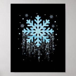 snöflingkostumma vinterjul som matchar manar w poster