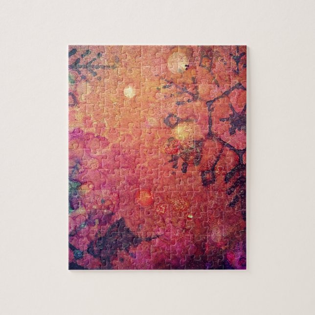 Snöflingor Abstrakt Pussel (Vertikal)