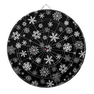 Snöflingor - anpassa med din favoritfärg piltavla