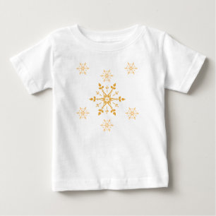 Snöflingor Baby Bra Jersey T-Shirt