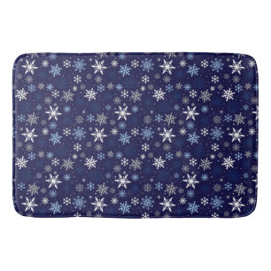Snöflingor badmat badrumsmatta