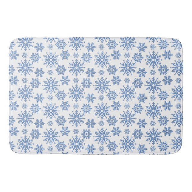 Snöflingor Badrumsmatta (Framsidan)