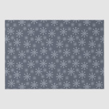 Snöflingor - blått
