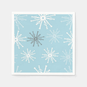 Snöflingor-blöjor, fryst pappersservett
