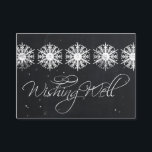 snöflingor-chalkboard-vinter som vill ha bra kort<br><div class="desc">Vinterbröllopet i snöflingor,  som vill ha bra kort. Matchningsprodukter finns också</div>