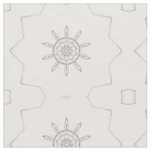 Snöflingor Cotton Fabric Tyg