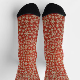 Snöflingor Crew Socks