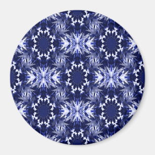 Snöflingor en bleu..... magnet