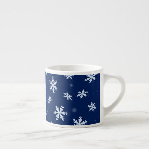 Snöflingor Espressomugg