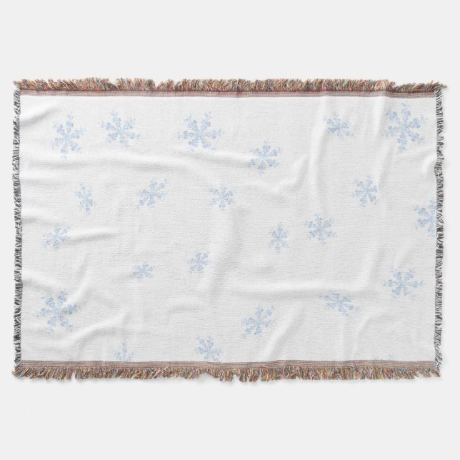 Snöflingor Filt (Framsidan)
