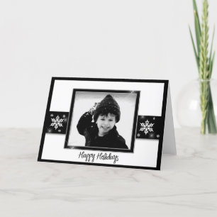 Snöflingor-fotokort Helgkort