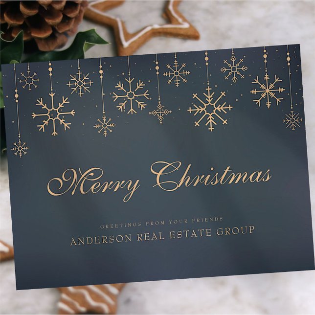 Snöflingor | GOD JUL HÄLSNING Vykort (Skapare uppladdad)