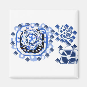 Snöflingor joy magnet