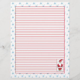 Snöflingor, jultomten Red Line