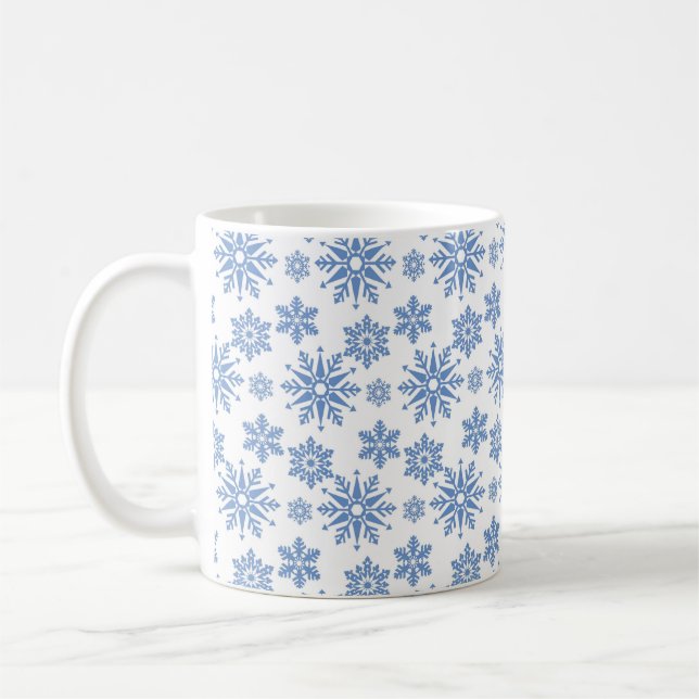 Snöflingor Kaffemugg (Vänster)