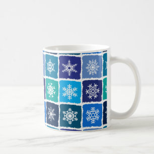 Snöflingor Kaffemugg