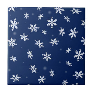 Snöflingor Kakelplatta