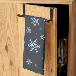 Snöflingor Kökshandduk