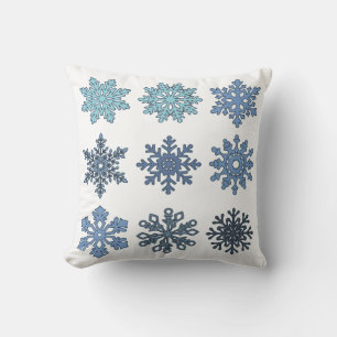 Snöflingor Kudde