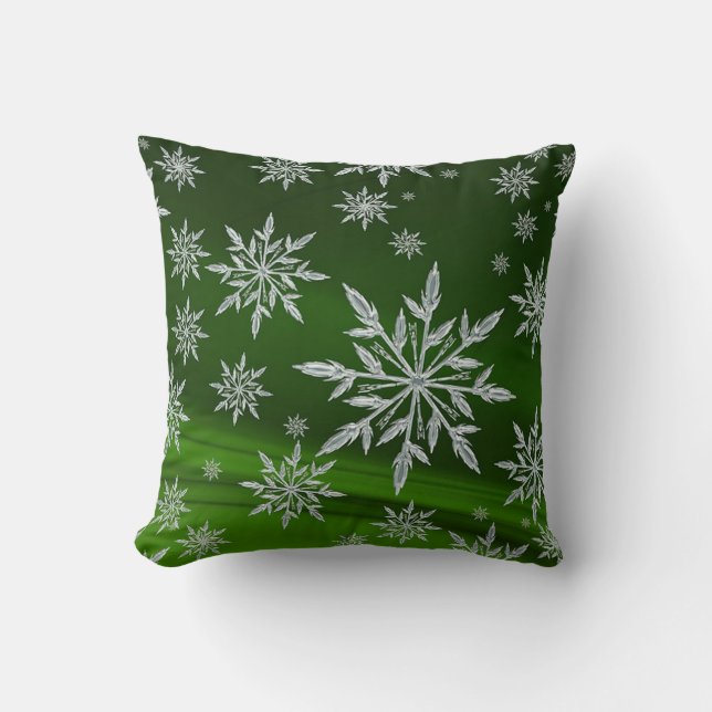 Snöflingor Kudde (Framsida)