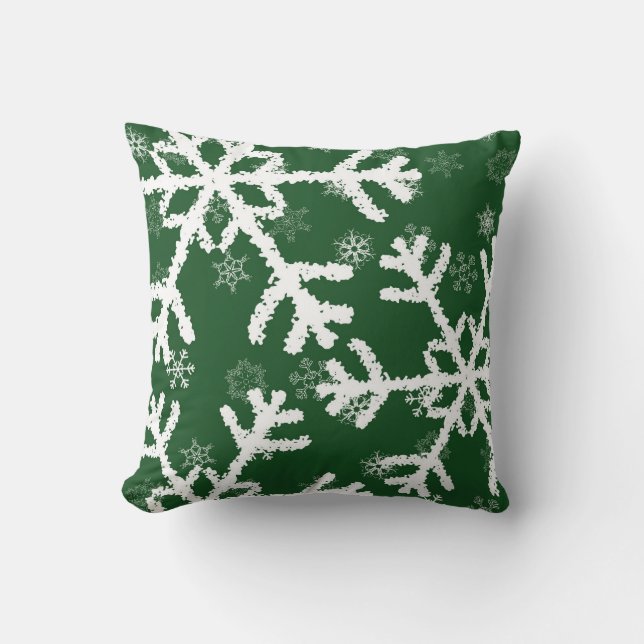 Snöflingor Kudde (Framsida)