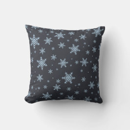 Snöflingor Kudde