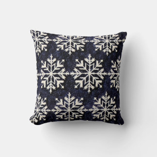 Snöflingor Kudde