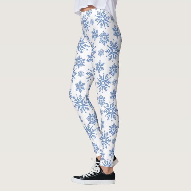 Snöflingor Leggings (Vänster)