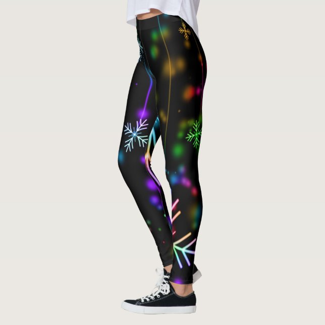 Snöflingor Leggings (Vänster)
