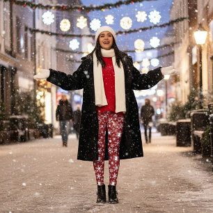 Snöflingor Leggings