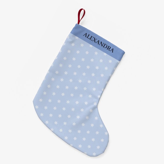 Snöflingor Liten Julstrumpa (Framsidan (Hängande))
