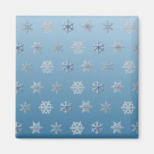 Snöflingor Magnet