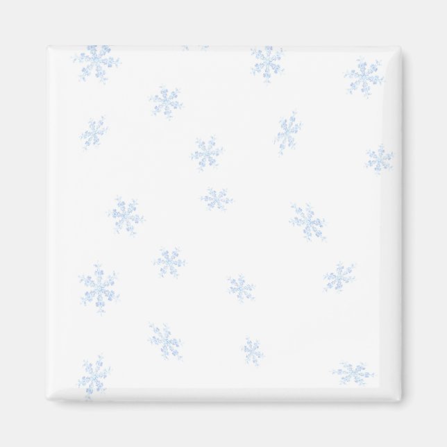 Snöflingor Magnet (Framsidan)